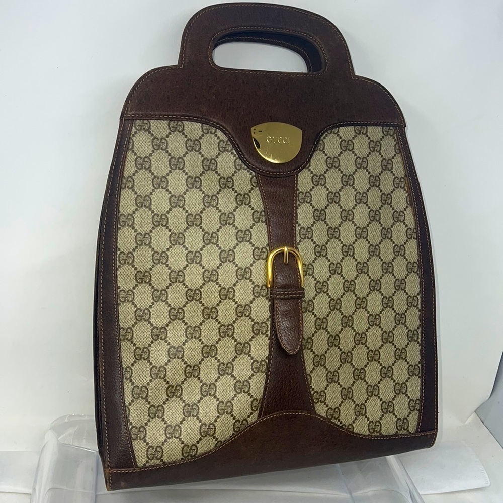 1960’s Gucci Tall Structured Hand Bag Tote